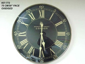 METAL <b>WALL</b> <b>CLOCK</b> / <b>CLOCK</b> <b>WALL</b> / DECORATIVE <b>WALL</b> <b>CLOCK</b> - Product Image 2