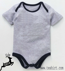 Combinaisons pour bébés en coton biologique, élasthanne/fibres de bambou, certifiées GOTS, teintes Pantone, avec boutons-pression, vente en gros, fabricant indien - Product Image 3
