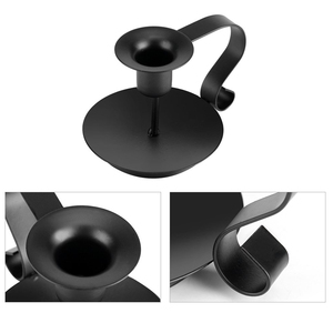 Handmade Metal Candlestick <b>Holder</b> Stand Strong and Easily-Moving Popular Home Decoration With <b>Lanterns</b> and <b>Candle</b> Jars - Product Image 2