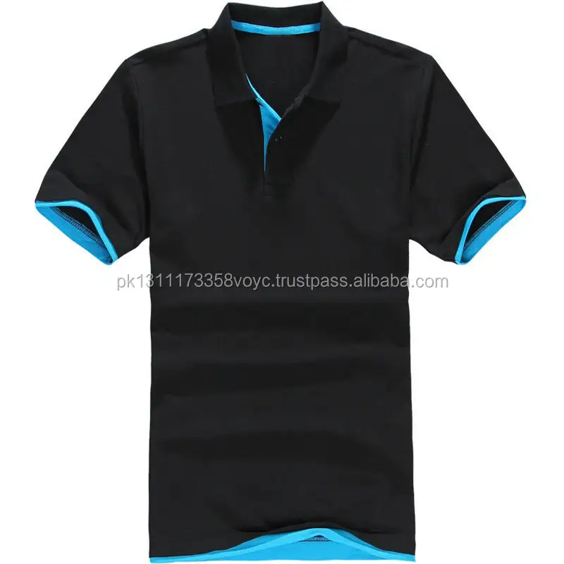 Áo Polo Golf Nam 100 Cotton Áo Polo Cổ Lọ Thêu Trống Chất Lượng Cao Chất Liệu Polyester Cho Nam Tùy Chỉnh Số Lượng OEM Chống