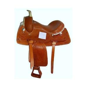 Vente en gros de selle Western en cuir véritable de qualité supérieure pour l'équitation - Product Image 4