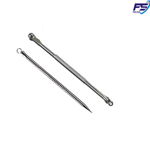 Aiguilles d'extraction en acier inoxydable, 2 pièces, pour enlever les points noirs, les taches, les pores, l'acné - Product Image 4