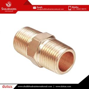 Conexión de tubería de latón en T para mujer con puerto Nava Sheva de tamaño personalizado estándar DIN - Product Image 2