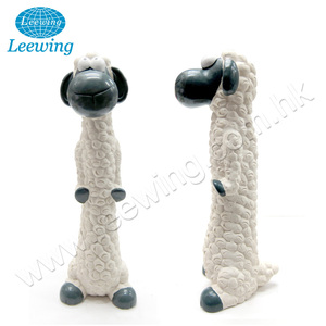 Nouveau produit Jouet pour animaux de compagnie Jouet en vinyle Fabricant OEM ODM Logo personnalisé imprimé Écologique Jouet à mâcher Nunchakus pour chien - Product Image 6