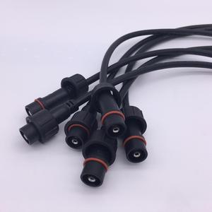 2464 22Awg 2 Cable de extensión de cable 1,5mm impermeable UV PVC chaqueta macho hembra montaje cobre cables Cables conjuntos de cables - Product Image 3