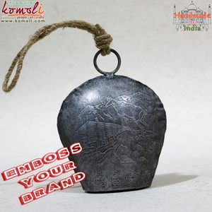 Custom Indian Rustic Home Decoration <b>Small</b> Mini Cowbells <b>Garden</b> <b>Ornament</b> - Product Image 6