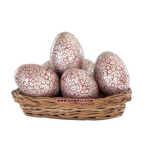 Hand Painted Designer Wooden Easter <b>Eggs</b> Unique handicraft toys and <b>decorative</b> accents for Easter and seasonal home <b>decor</b> - Product Image 3