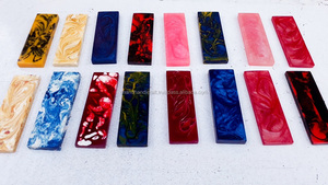 แผ่นและบล็อกด้ามมีดเรซิ่นอีพ็อกซี่ (อะคริลิก) เปิดตัวปี 2019 - Product Image 2