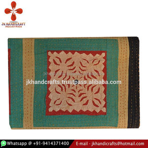 Vente de gros Couvre-lit en coton fait main Courtepointes Kantha - Product Image 2
