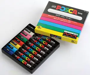 Varieties of marker pen Uni Posca made in Japan