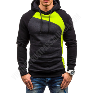 Sudaderas con capucha de alta calidad para hombre, ropa deportiva masculina de marca personalizada, jersey de hiphop ajustado a la moda - Product Image 4