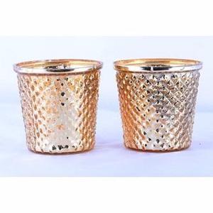 Ensemble de orale en verre côtelé, jeux élégants - Product Image 2