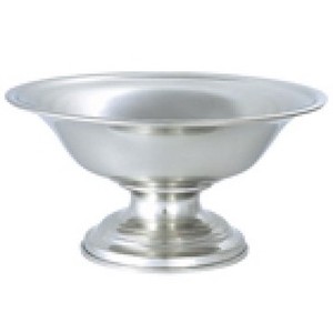 Tazón de Metal Chapado en plata brillante, técnica personalizada para catering ecológico, Decoración de mesa de cena, servicio de frutas y comida - Product Image 1