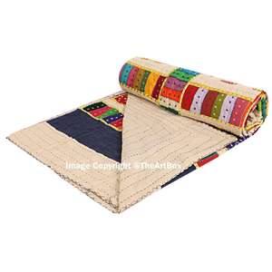 Edredón pesado de invierno con estampado de elefante tradicional, juego de sábanas de algodón orgánico, Sábana bajera ajustable, ecológica e hipoalergénica - Product Image 5