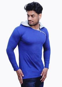 เสื้อยืดแขนยาวผู้ชายสไตล์ไฮสตรีท ผ้าเจอร์ซีย์คอตตอน 100% น้ำหนัก 340 กรัม ระบายอากาศได้ดีและไม่หดตัว - Product Image 5