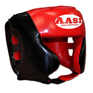 Protector de cabeza de boxeo hecho de PU texturizado, goma interior y espuma de alta densidad especial - Product Image 2