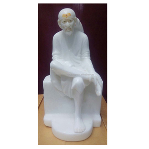 รูปปั้นหินอ่อนที่ไม่ซ้ำกันลอร์ดไสบาบา - Product Image 1