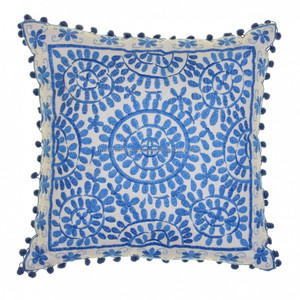 2022 nuevo diseñador bohemio étnico bordado Fundas de cojín algodón 45X45cm para uso doméstico - Product Image 1