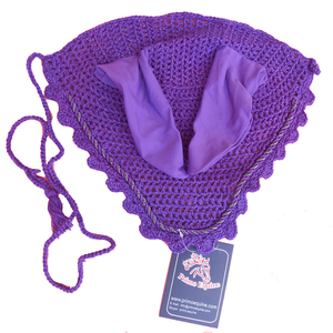Bonnet d'oreille pour cheval en coton Primo Equine de haute qualité, personnalisable, fabriqué au Pakistan pour l'équitation et les soins équestres - Product Image 4