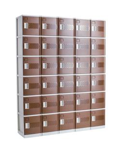 Cheap Best Six Tier ABS Plastic Mini Locker Cabinet Compartment - Product Image 2