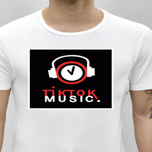 Camiseta Unisex en blanco de alta calidad, camiseta orgánica promocional, logo personalizado, etiquetas personalizadas - Product Image 2