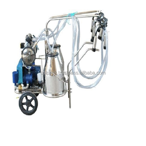 Dames-fraiseuse de vache, seau simple, facile à utiliser, de petite taille, avec chariot, SS - Product Image 1