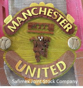 ไม้แกะสลักโลโก้,ไม้แกะสลักผนังโล่,ไม้ตกแต่งชิ้น - Product Image 4