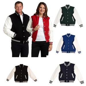 Veste Letterman unisexe Veste de baseball brodée en chenille personnalisée de qualité supérieure Veste universitaire universitaire - Product Image 6