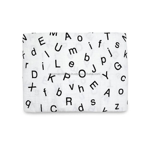 Free Sample New Born SGS Certified Organic 100% Cotton Baby Muslin Blankets - Product Image 1