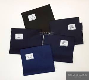 2021 Finest OEM 100% Costumes de mariage formels classiques en laine pour hommes de Steve & James - Product Image 4