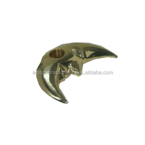 Gravure Design Photophore Bougie Décoratif Bougeoirs Métal Aluminium Décoration Maison - Product Image 3