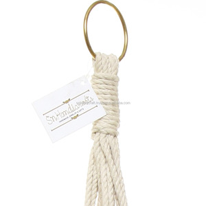 Colgadores de macramé para plantas, colgadores de cuerda para macetas, colgadores para macetas, Felicidad hecha a mano - Product Image 2