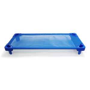Lit en plastique empilable pour enfants, matière maille, respirant et confortable - Product Image 6