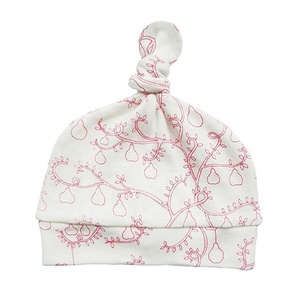 Wholesale Price 100% Cotton Newborn Baby Beanies - Product Image 4