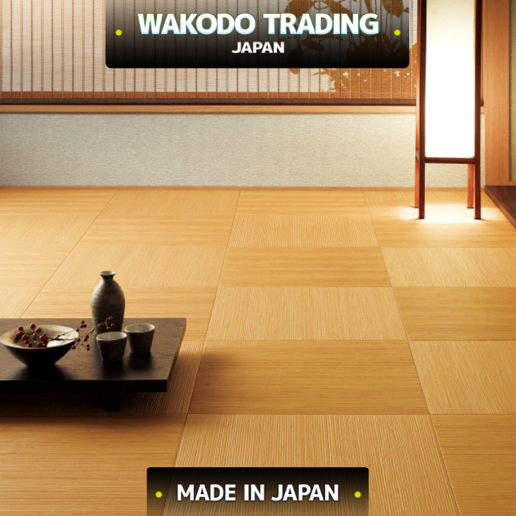 【未開封品】sangetsu FLOOR TILE Sangetsu PVC Tatami Style Floor Tiles GT719-T - Modern Japanese