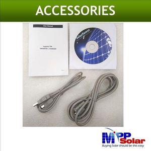 MPI 10kw triphasé 400v 48v onduleur solaire hybride MPP relié au réseau VDE4105 MPPT chargeur solaire entrée PV élevée 900V 14.85kw - Product Image 6