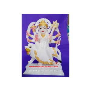 Elegante Estatua de Piedra de Durga Maa para Decoración del Hogar - Product Image 1