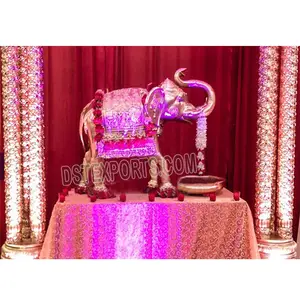 Da Sposa indiana di Ingresso In Fibra di Statua di Elefante Acquistare Ingresso Decorazione Statue di Elefante Statue per la vendita
