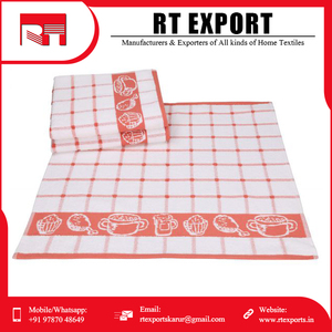 ผ้าเช็ดตัวในครัวดีไซน์ใหม่พร้อมโลโก้ใช้ในชีวิตประจำวันออกแบบได้ตามต้องการ - Product Image 5