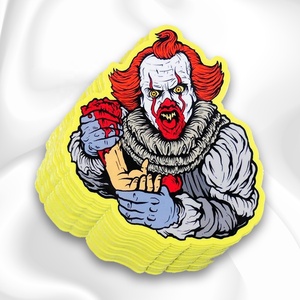 Calcomanías de vinilo impermeables personalizadas para exteriores, pegatinas troqueladas de estilo de dibujos animados para uso promocional - Product Image 2