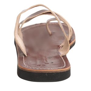 <b>Women</b> Genuine Leather Vintage <b>Flip</b> <b>Flop</b> Flat Sandal Slipper - Product Image 5