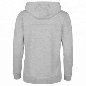 Vente en gros de sweat à capuche uni personnalisé 65% coton 35% polyester vestes à capuche de sport zippées confortables durables idéales pour une tenue active - Product Image 2