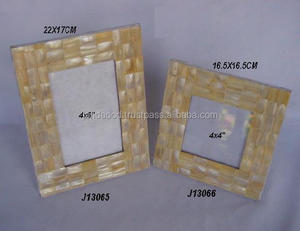 Handmade Plain Mother of Pearl Inlay <b>Picture</b> Photo <b>Frame</b> Available in All Photo Sizes Home Decoration - Product Image 2