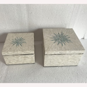 Caja de almacenamiento cuadrada de nácar de alta calidad superventas al por mayor nuevo diseño de Vietnam - Product Image 1