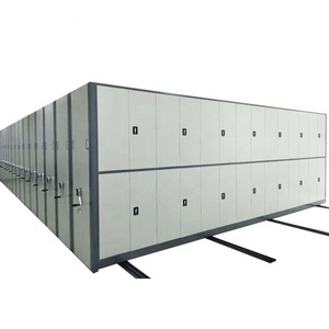 Modern Design Metal Movable Compact Archives Mobile Shelving System <strong>Filing</strong> <strong>Shelf</strong> for School and Workshop Use - Product Image 4