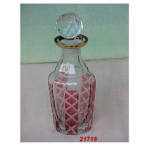 Mejor venta al por mayor hecho a mano personalizado último diseño botella de perfume de vidrio con tapa - Product Image 1