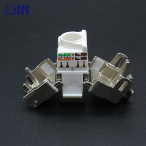Cat6a Hợp kim kẽm Keystone mô-đun FTP che chắn toolless RJ45 Keystone Jack vượt qua DTX-1800 kiểm tra - Product Image 3