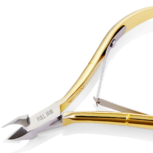 NGHIA Kit de manucure professionnelle Pédicure Toe Nail Art Tools Kits Superb C-118 Hard Steel Gold Plated Export Cuticule Nipper - Product Image 1