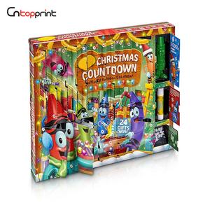 Custom <strong>Sock</strong> Printed Christmas Tree Packaging Box <strong>Advent</strong> <strong>Calendar</strong> - Product Image 3