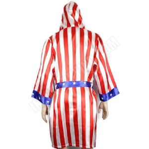 Vêtements de boxe pour enfants, garçons, rouge et noir, Rocky Balboa, avec shorts, équipe de boxe, clubs, robe - Product Image 2